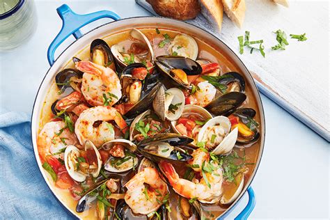 Mixed Seafood Cataplana | Canadian Living | Seafood recipes, Seafood ...