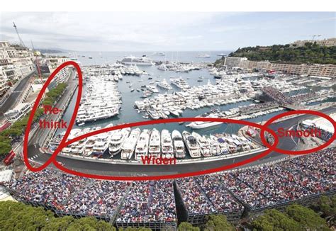 How to change the track layout to improve the racing at Monaco. : formula1