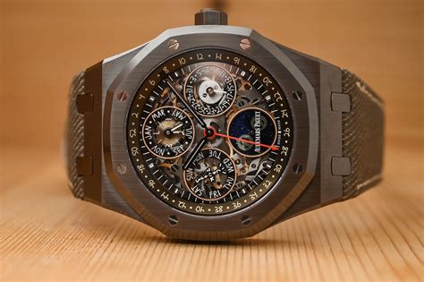 First Look: The Travis Scott x AP Royal Oak Perpetual Calendar ...