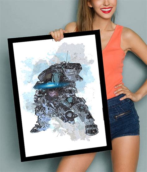 Titanfall 2 Scorch Fan Art Poster Titan Gamer art Geek | Etsy