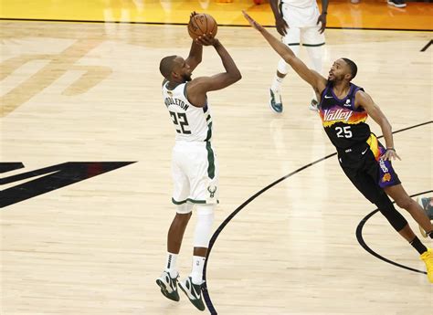 Grading Bucks Star Khris Middleton's First NBA Finals Game