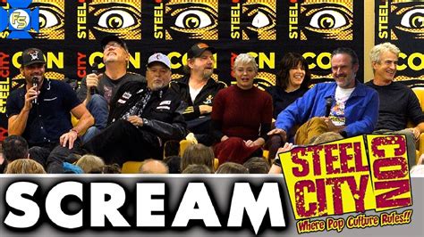 SCREAM Cast Reunion Panel – Steel City Con December 2023 - YouTube