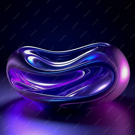 Premium Photo | Shiny abstract 3d shapes with Color of the Year 2025 ...