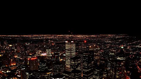 Wallpaper light night city top view | City lights wallpaper, Night ...