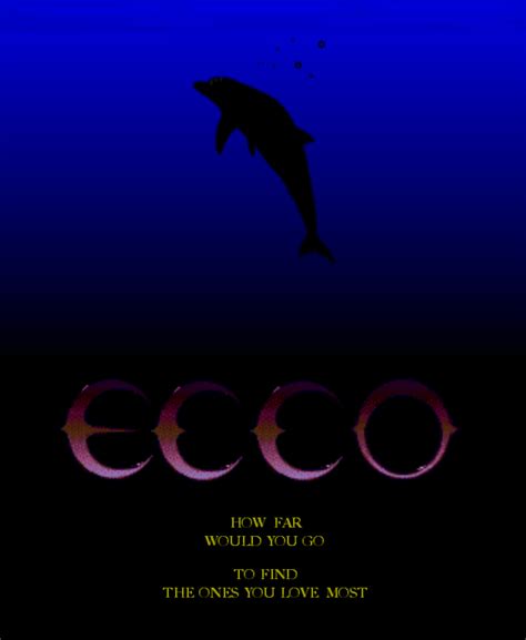 Ecco the Dolphin poster by koravenknight on DeviantArt