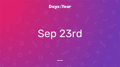 National Holidays on September 23rd, 2024 | Days Of The Year