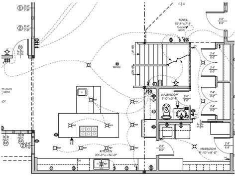 Detailed House Plan With Electrical Wiring