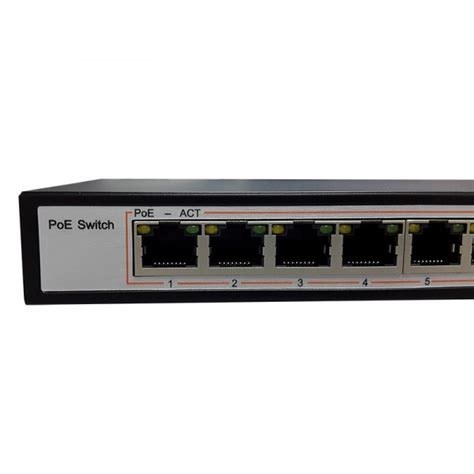 8 Port PoE Switch