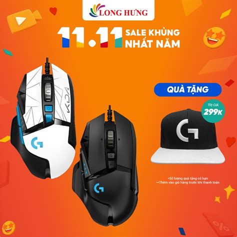 Chuột có dây Logitech G502 Hero - Hàng chính hãng | Shopee Việt Nam