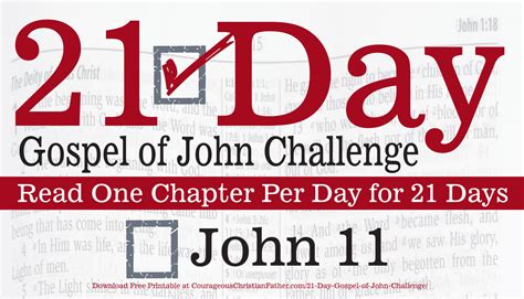 John 11 - Courageous Christian Father