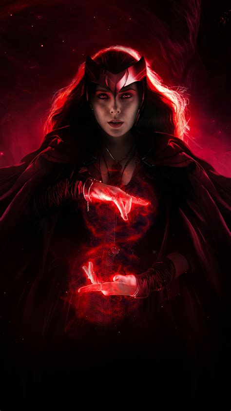 750x1334 Scarlet Witch 2020 4k iPhone 6, iPhone 6S, iPhone 7 HD 4k Wallpapers, Images ...