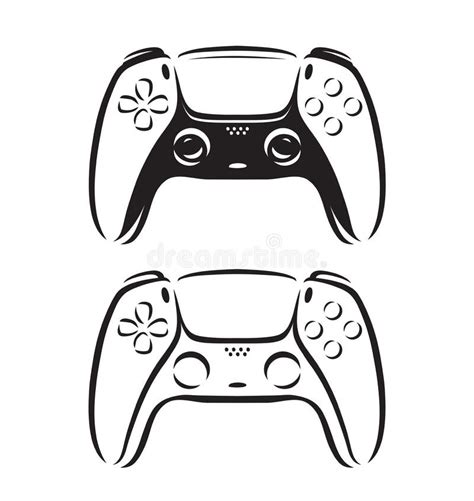 Game Controller Symbol. Video Gamepad Logo Vector Stock Illustration ...