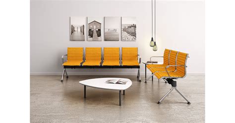 Waiting room benches and sofas for reception areas - Leyform