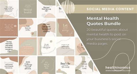 Mental Health Quotes Bundle - Healthinomics