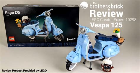 LEGO Creator Expert 10298 Vespa 125 - On the road again [Review] - The Brothers Brick | The ...