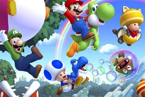 New Super Mario Bros. U Deluxe has playable Blue Toad, but one Toad at a time - Polygon