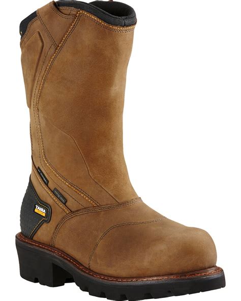 Ariat Men's Powerline Composite Toe Insulated Waterproof Work Boots | Boot Barn