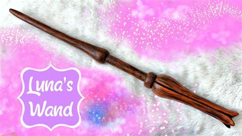 How To Make A Harry Potter Wand! Making Luna Lovegood's Wand - DIY Tutorial | Luna lovegood wand ...