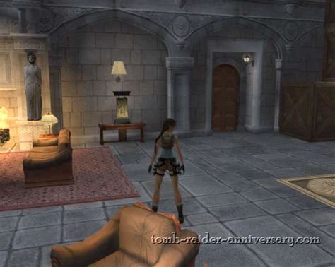 Tomb Raider Anniversary - Croft Manor Visual Walkthrough (Part 3)