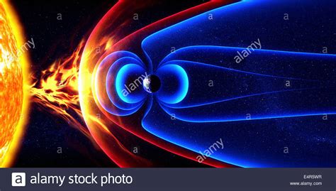 Earth's magnetic field and protection from the sun's solar flares and ...