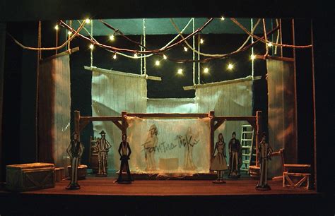 Lance Cardinal Creative Blog: THE FANTASTICKS - SET DESIGN MODEL