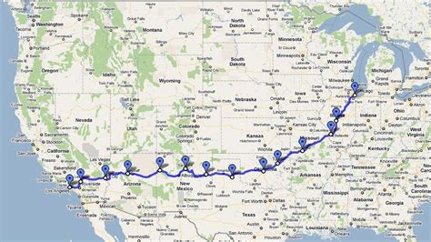 route 66 | Route 66 road trip, Route 66 trip, Route 66 map