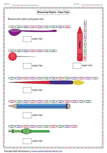 Measuring Length Worksheets