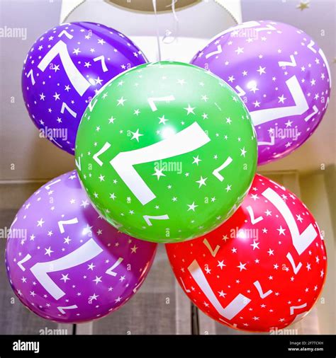 Happy birthday background balloons stars hi-res stock photography and ...