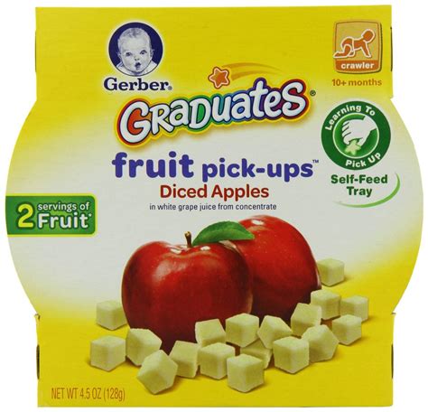 Gerber Graduates Fruit Pick Ups | Baby food recipes, Healthy toddler ...