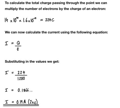 Electric Charge and Current - The Science and Maths Zone