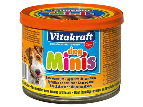 Vitakraft 🐶 Dog Minis Sausages Dog Treats | VioVet.co.uk