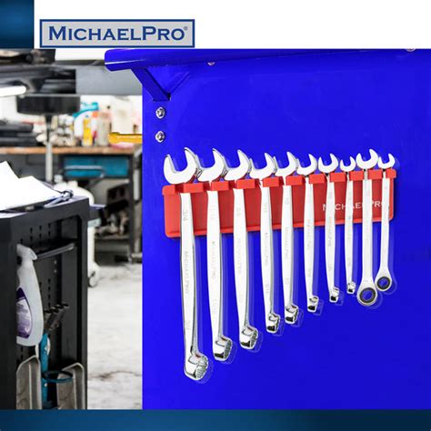 Magnetic Wrench Holder, 10 Slots (MP014005) – MichaelPro