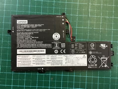 Lenovo IDEAPAD FLEX-15IML Battery 11.4V 51Wh 4480mAh L18M3PF7 | eBay