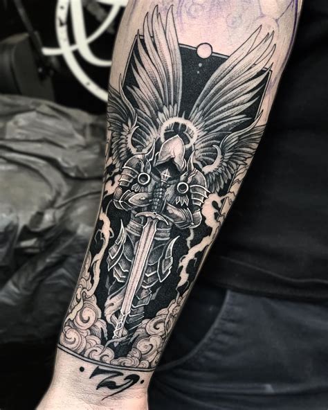 Dmitriy Tkach on Instagram: “Tyrael from #diablo3 @blizzard ⚔️ Thank you Victor! Done at @sou ...