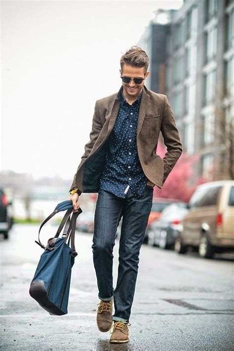 30 Brown Boots Outfit Ideas for Men with Styling Tips | Mens fashion suits, Jackets men fashion ...