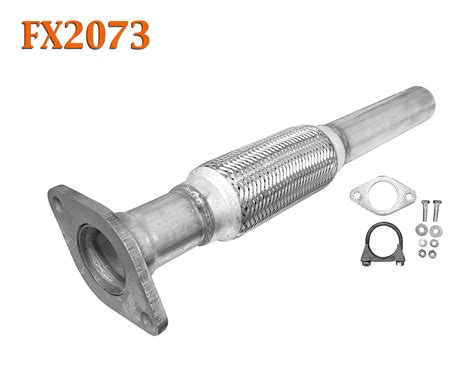 FX2073 Semi Direct Fit Exhaust Flange Repair Flex Pipe Replacement Kit ...