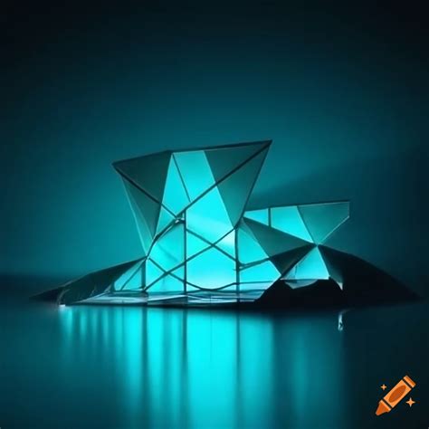 Abstract architecture artwork