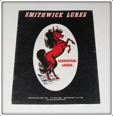 Vintage Smithwick Lures Catalog For Sale | Tough Lures