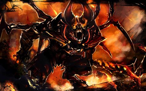 DOTA 2, Doom Dota 2, Demons, Fire, HD Wallpaper | Rare Gallery