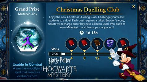 CHRISTMAS DUELLING CLUB! Harry Potter Hogwarts Mystery Game Limited Time Event - YouTube