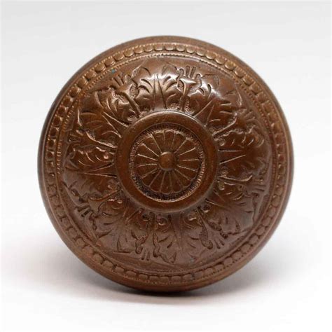 Antique Russell & Erwin 8 Fold Bronze Classic Door Knob | Olde Good Things