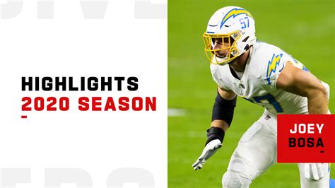 Los Angeles Chargers defensive end Joey Bosa highlights | 2020 season