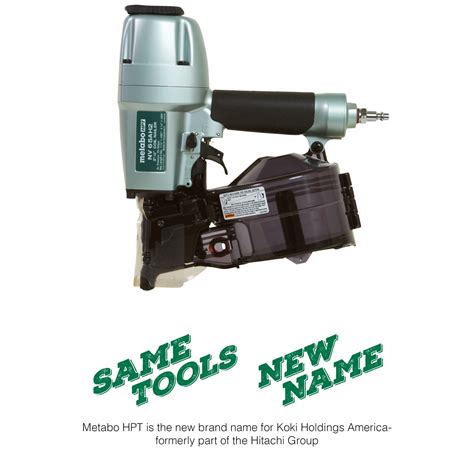 HITACHI Siding Coil Nailer 1-1/2" to 2-1/2" x 0.099" - Contractor Cave ...