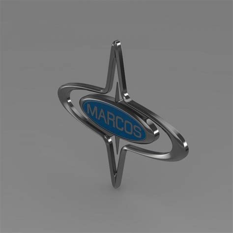 Marcos Logo 3D Model - FlatPyramid