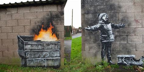 Very Banksy Christmas! The Artist's Latest Creation Sends A Haunting ...