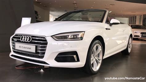 Audi A5 Cabriolet 40 TDI quattro 2019 | Real-life review - YouTube