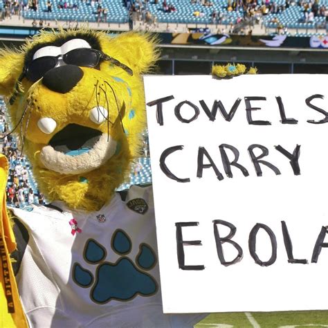 Jacksonville Jaguars Mascot Jokes 'Terrible Towels' Carry Ebola | News, Scores, Highlights ...