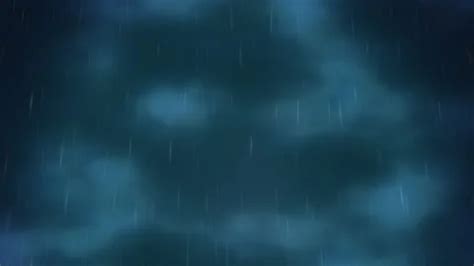 Anime Rainy Sky Background | Stock Video | Pond5