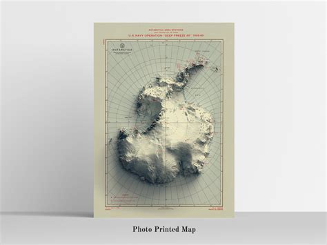 "- Note that these printed and framed maps are NOT 3D maps. They are 2D prints that look as 3D ...