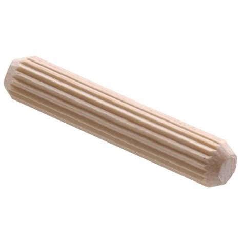 Shop Hillman 20-Pack Wood Birch Dowel Pins (Actual: 0.375-in x 2-in) at Lowes.com